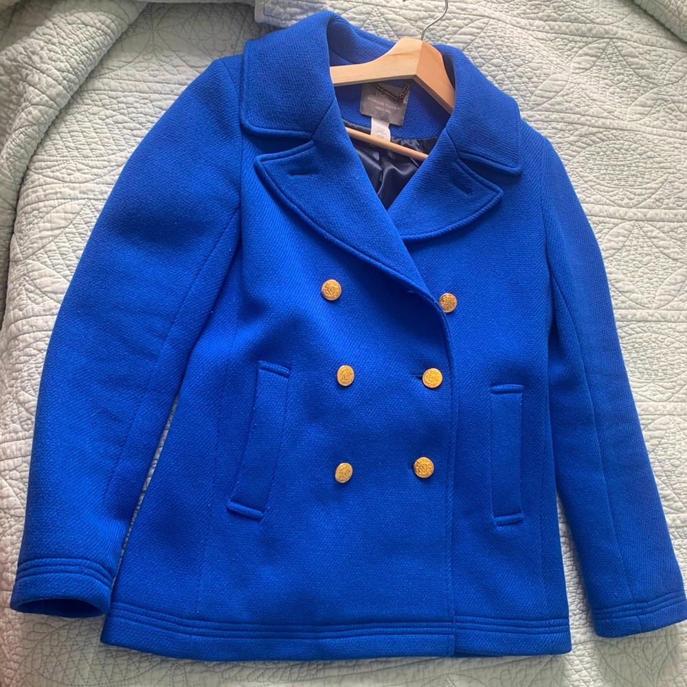 J. Crew majesty peacoat size 4